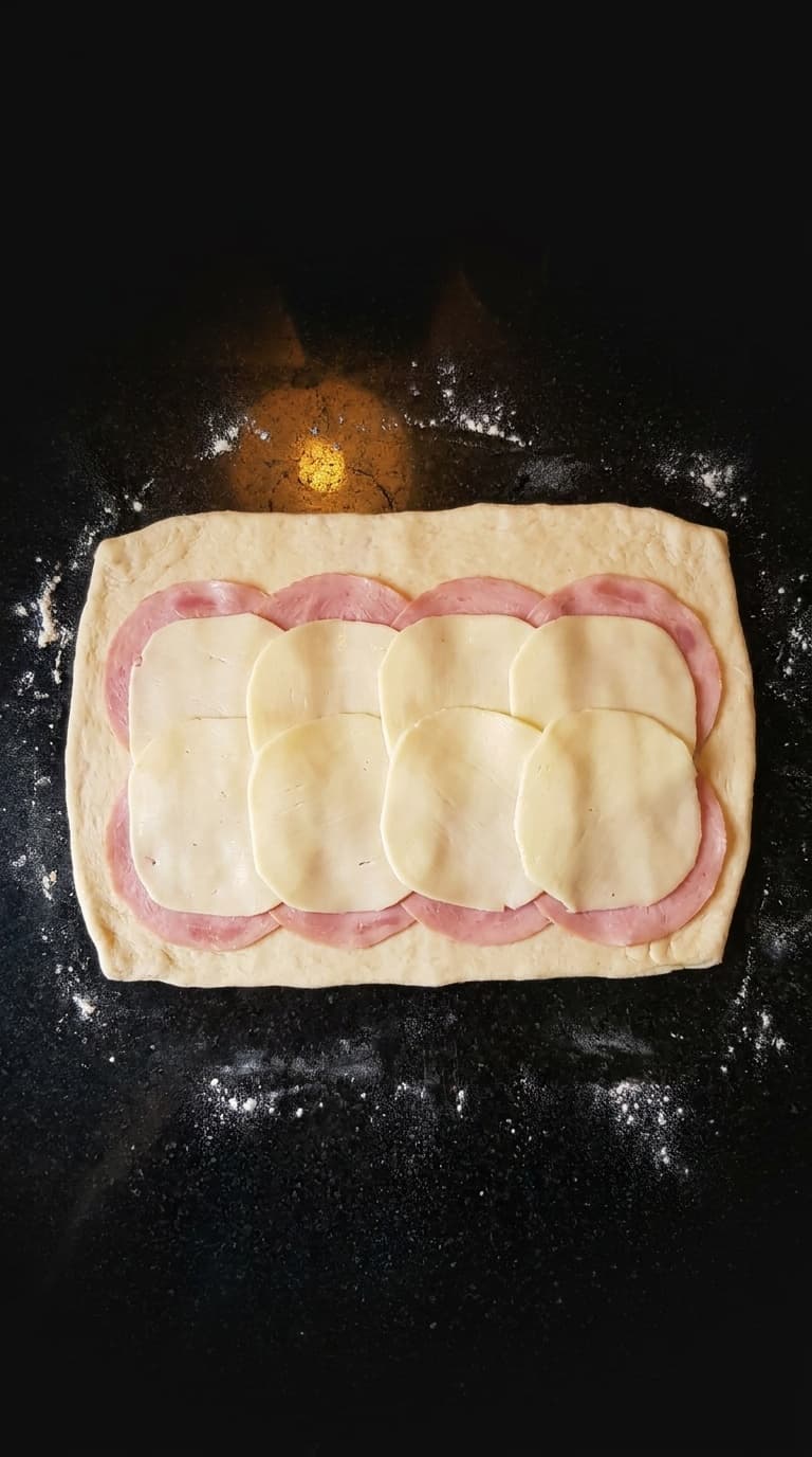 Joelho de presunto e queijo: foto 6