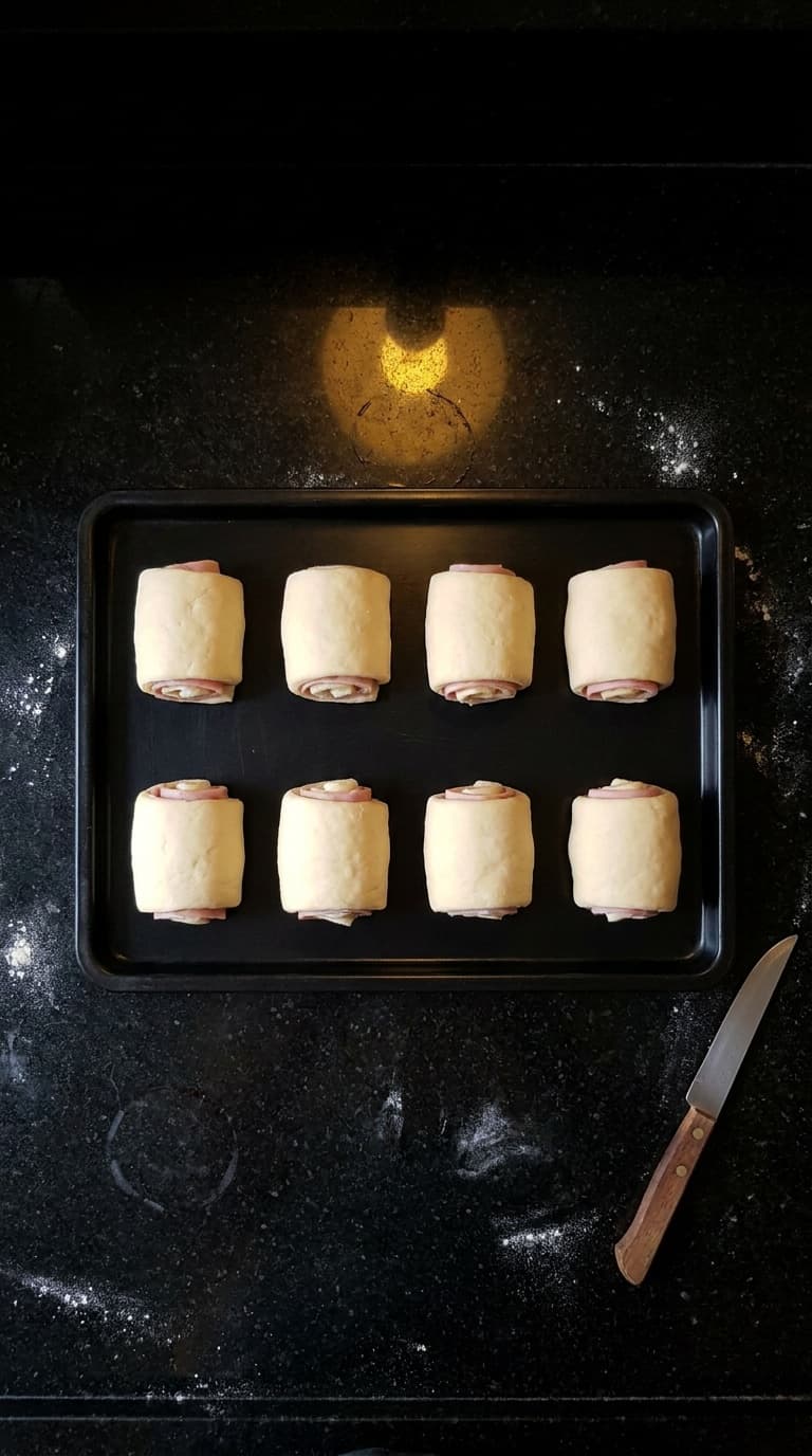 Joelho de presunto e queijo: foto 7